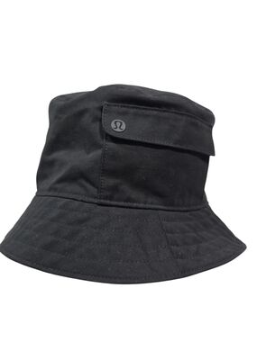 lululemon On My Level athletica Black Bucket Hat Medium | Large  - Unisex